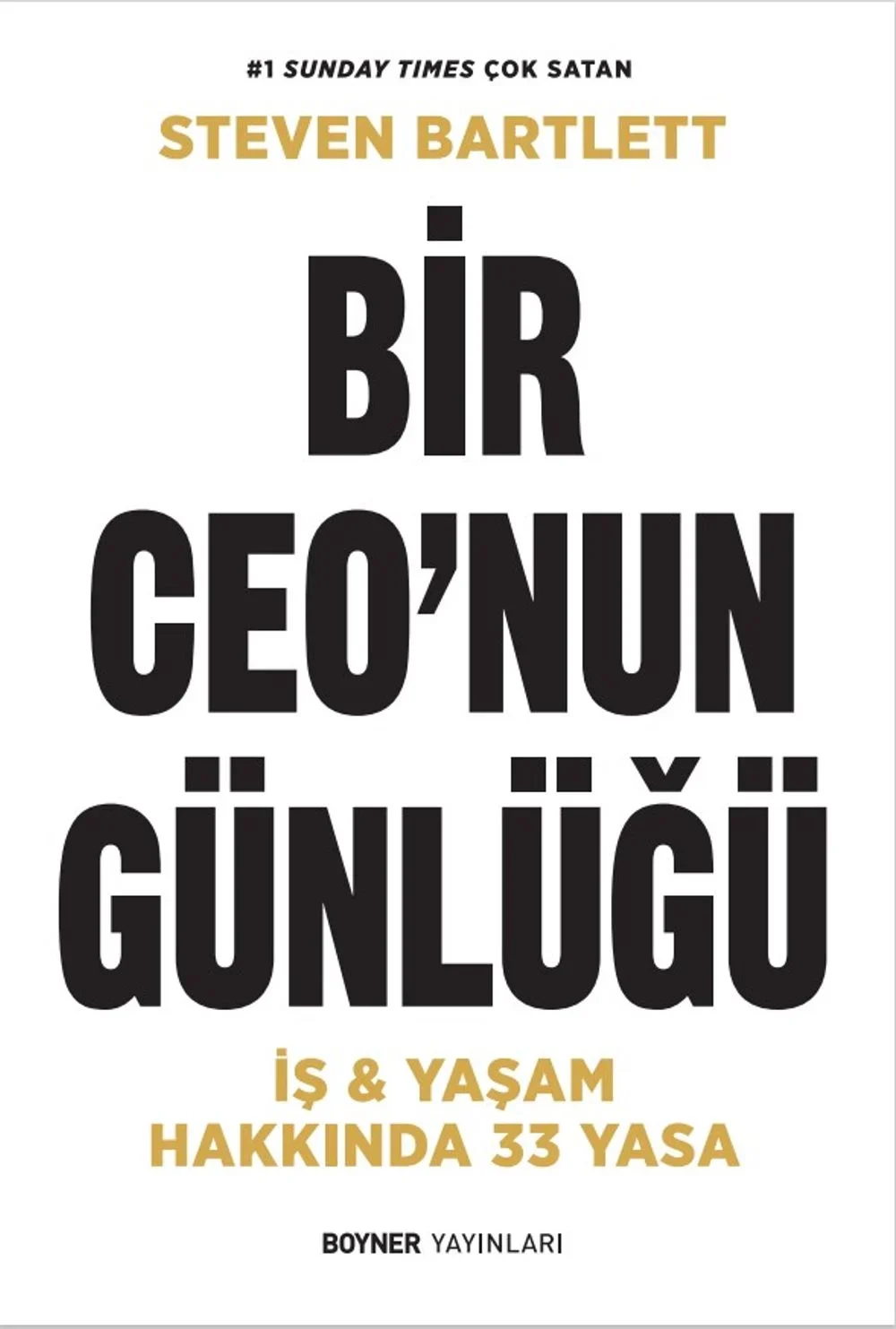 Bir CEO’nun Günlüğü kapağı